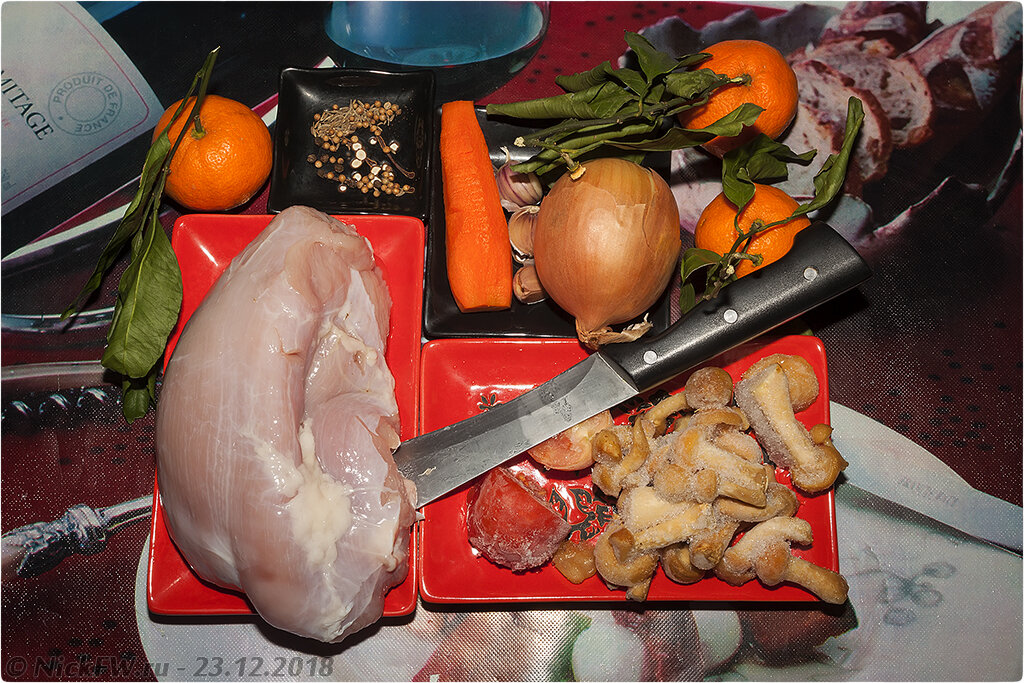 2. Картошка с индейкой и грибами в сотейнике [© NickFW.ru - 23.12.2018г.]