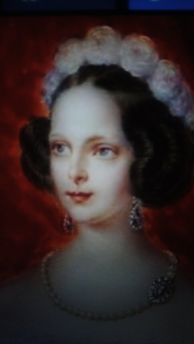 Княжна Александра, дочь российского императора Николая I.