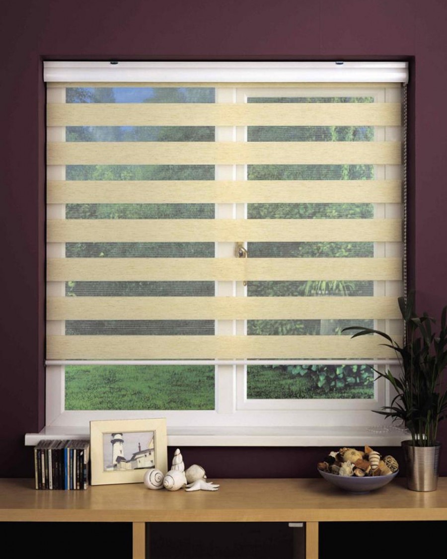 Рулонные шторы "Зебра"