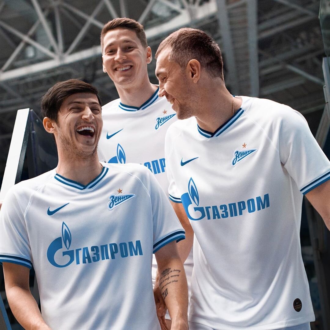 Футболка Зенит Puma Лазурная