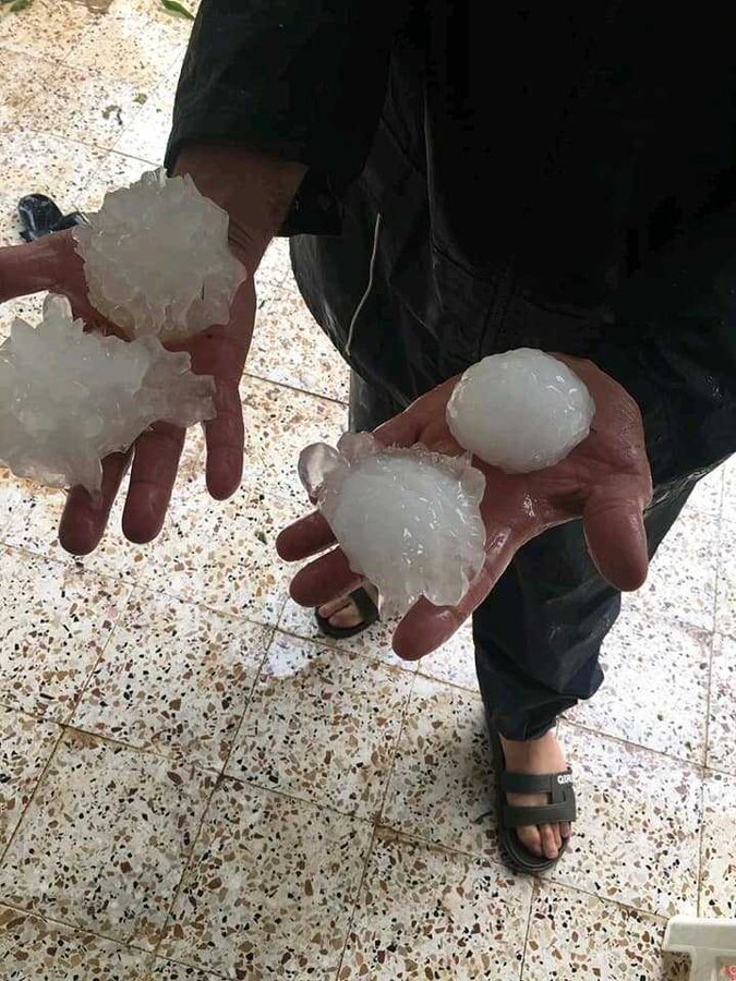 Источник: @severeweatherEU 