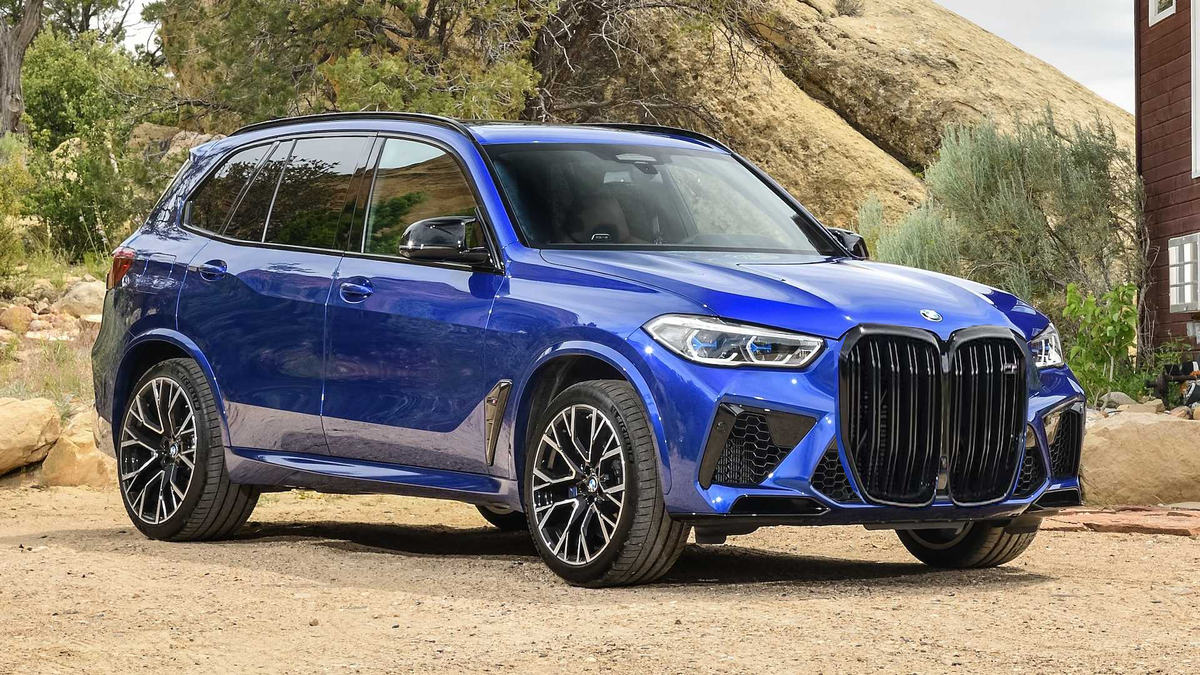 потенциальный вид Х5М после рестайлинга