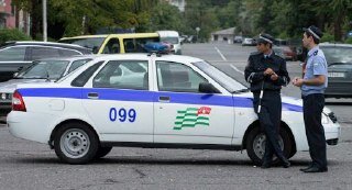 Абхазские гаишники