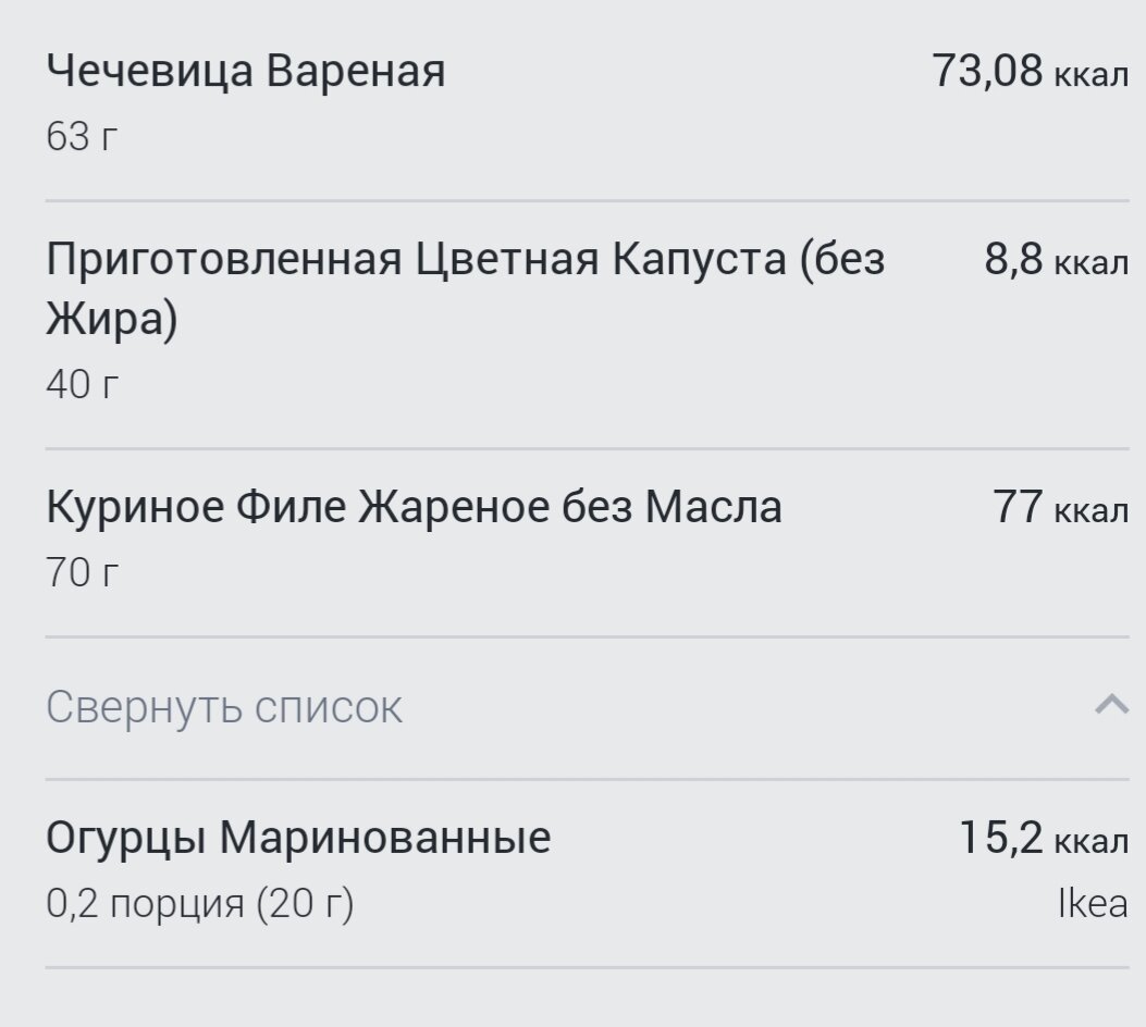 Идея теплого салата на обед. 90 калорий на 100 грамм. Рецепт и расчет калорий