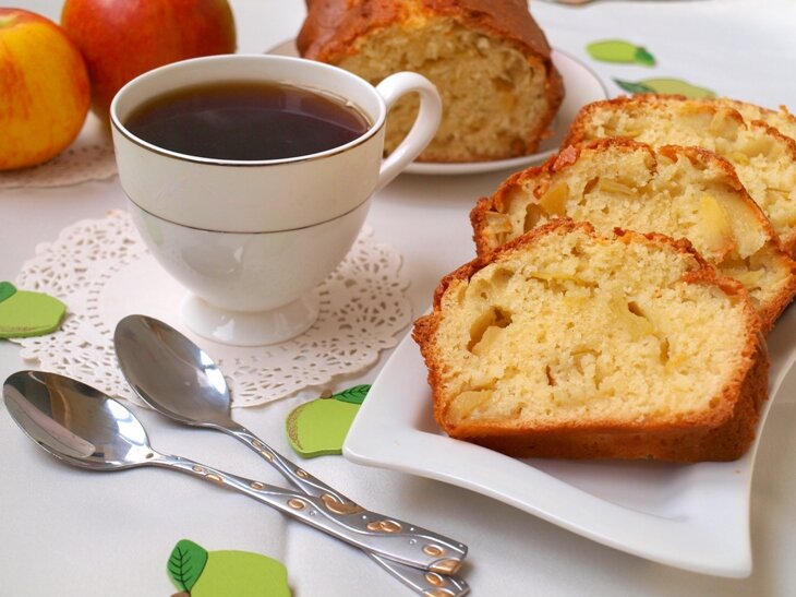 Яблочный пирог манник