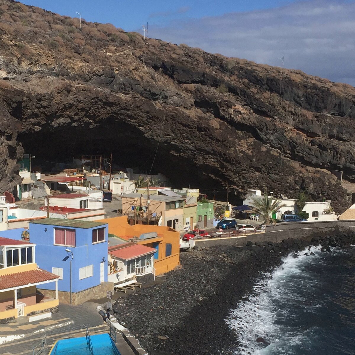 Канары. Тенерифе. Город в гроте