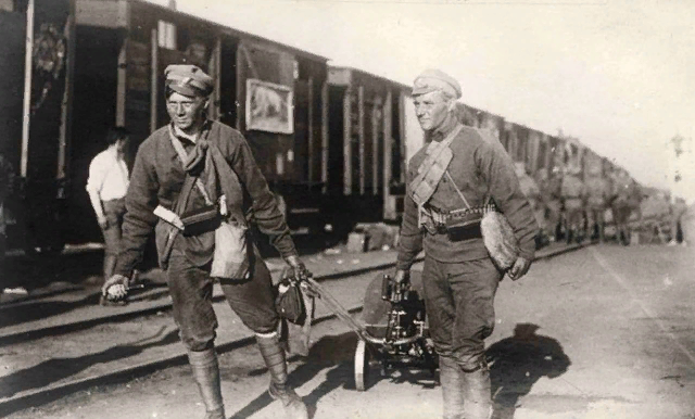 Расчет пулемета системы  Максима.