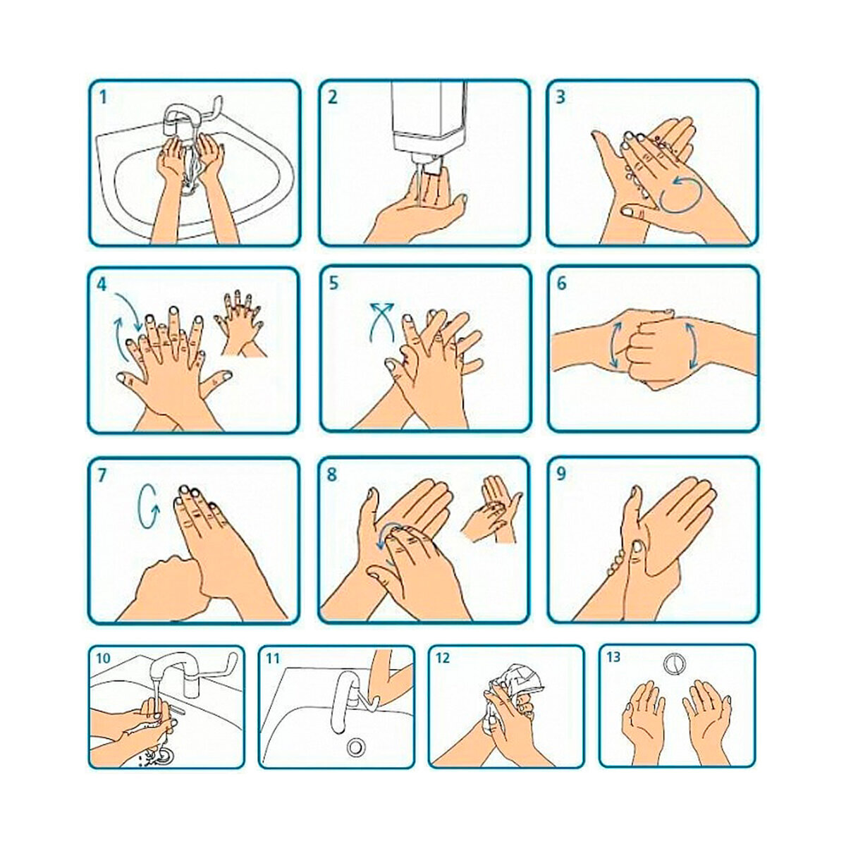 Как правильно мыть руки в картинках для детей в детском саду