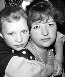 Елена и дочь Катя