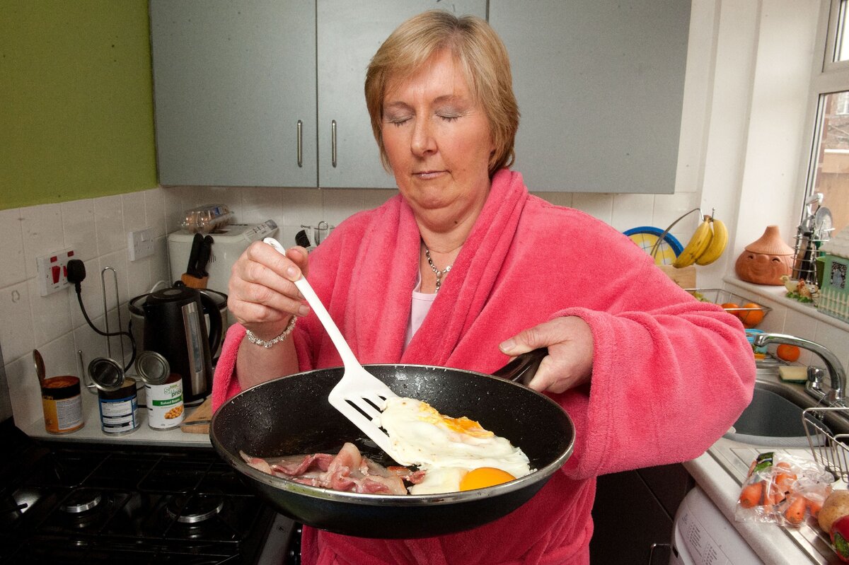 Так мы выглядим дома, к сожалению