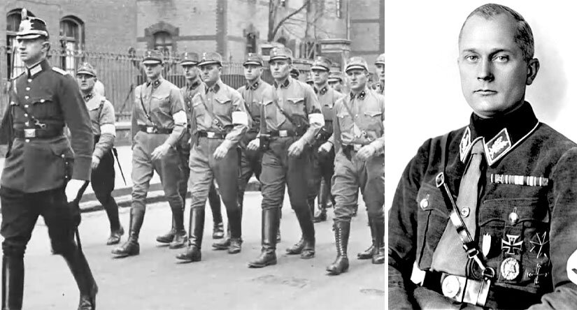 Политическую карьеру Вальтер Штеннес начал как руководитель нацистских штурмовиков