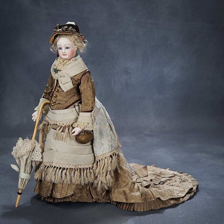 Кукла авторская Казачка в национальном костюме 19 века 24 см
