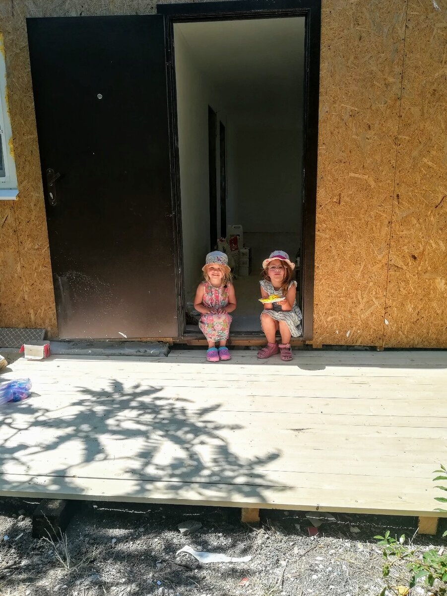 Это первый год нашей постройки