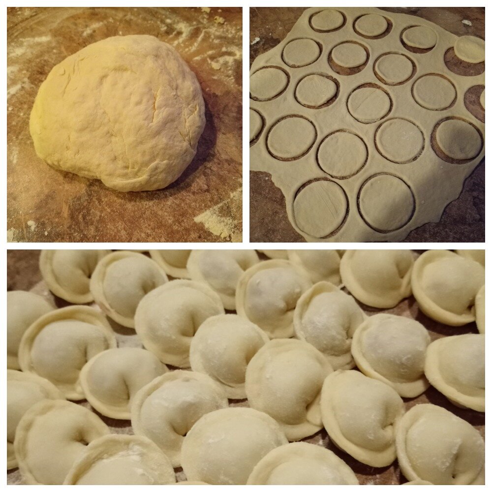 Тесто для пельменей и вареников