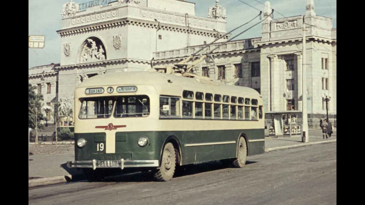 Первый советский послевоенный троллейбус МТБ-82 | Рассказы о людях | Дзен