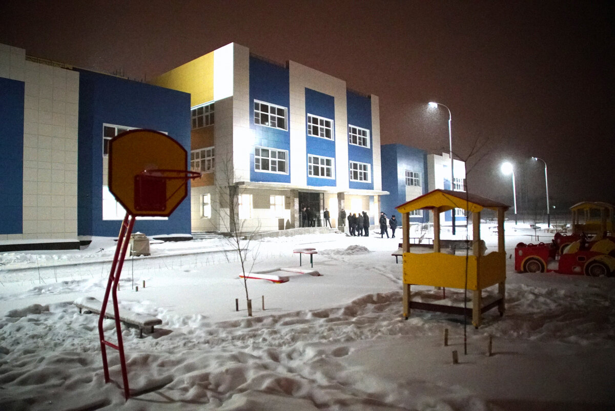 Фото одного из садиков сделано в период строительства. © www.khabarovskadm.ru