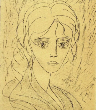 Рисунок Нади Рушевой (1952-1969)