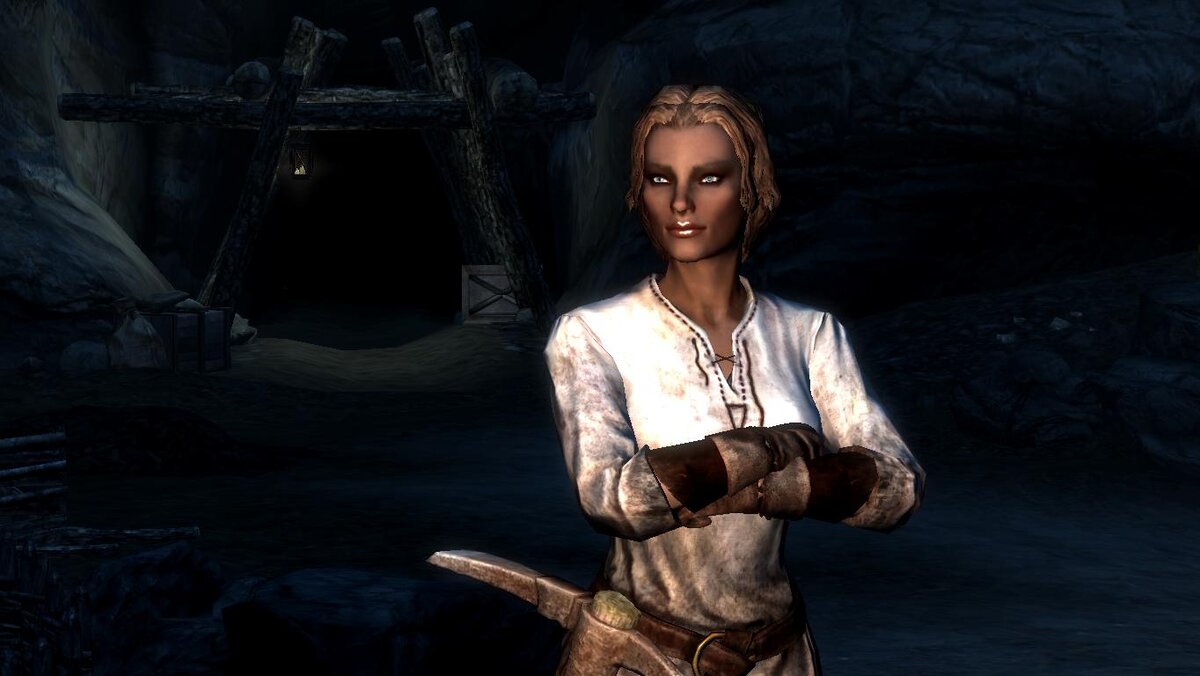 Аннеке Скалолазка, жена Вернера Метателя Камней, мать Сульги и тёща Довакина