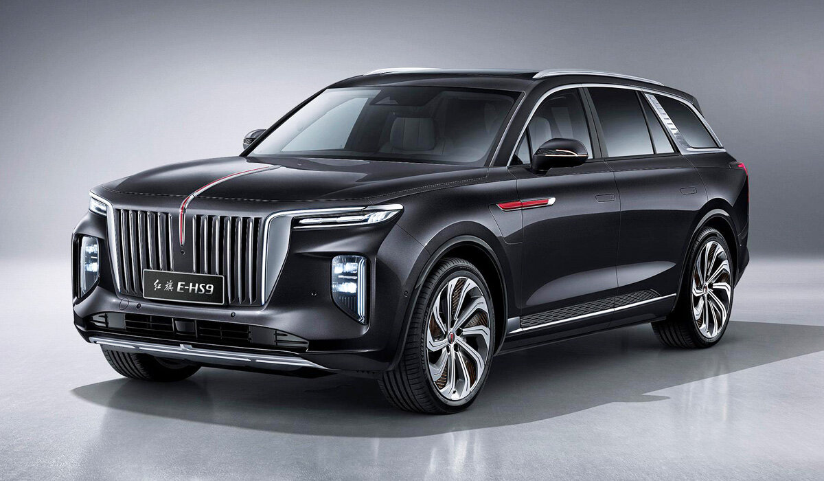 Фото: autohome.com.cn - Кроссовер Hongqi E-HS9