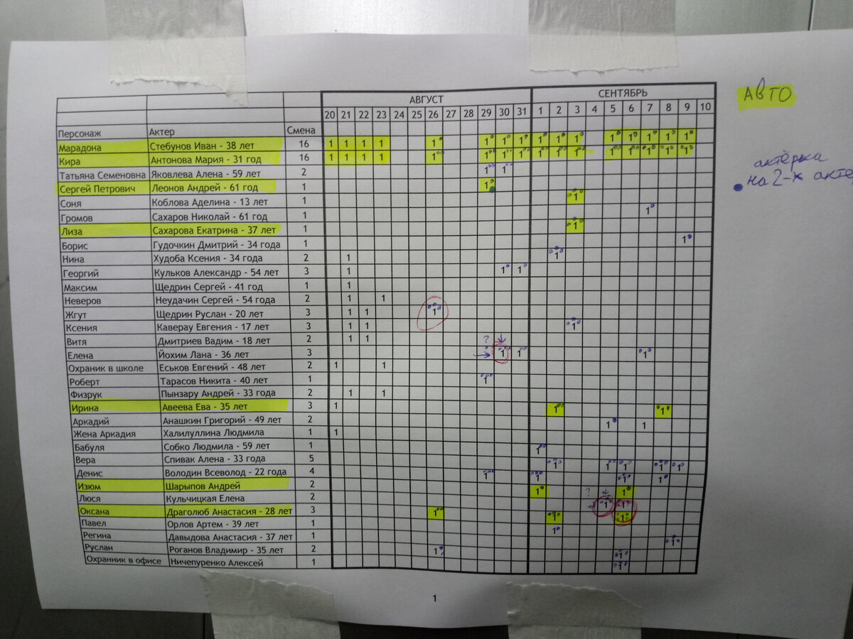 Вот так я вёл свою таблицу. 