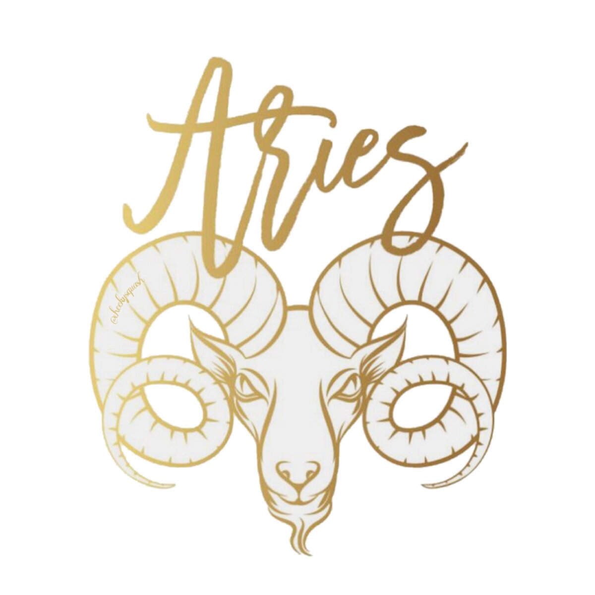 Aries знак зодиака