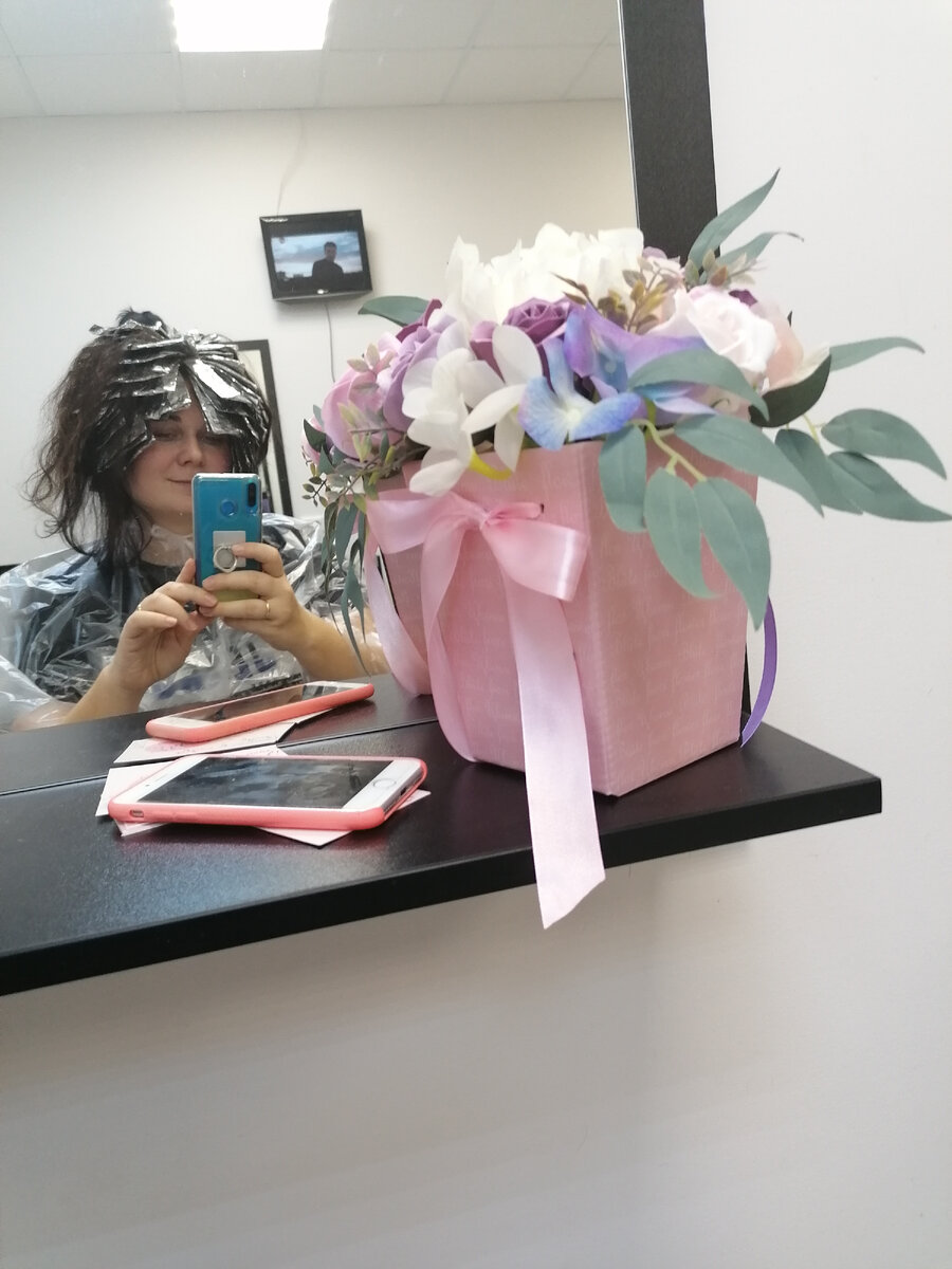 У стилиста делала air touch