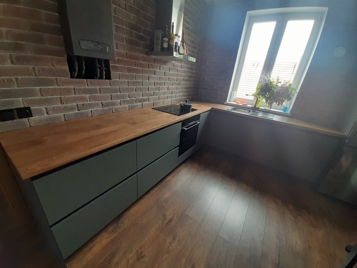 Столешница из натурального ясеня