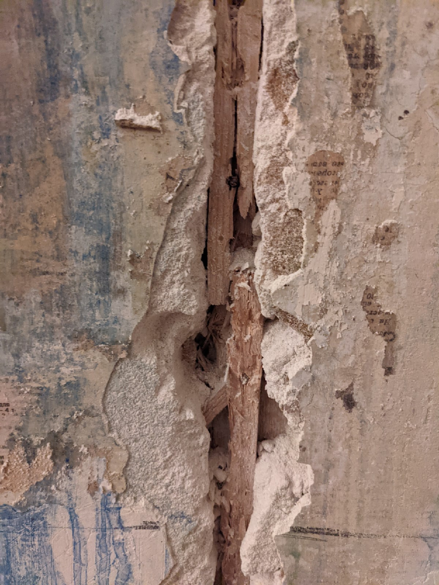 Грязь и веточки 