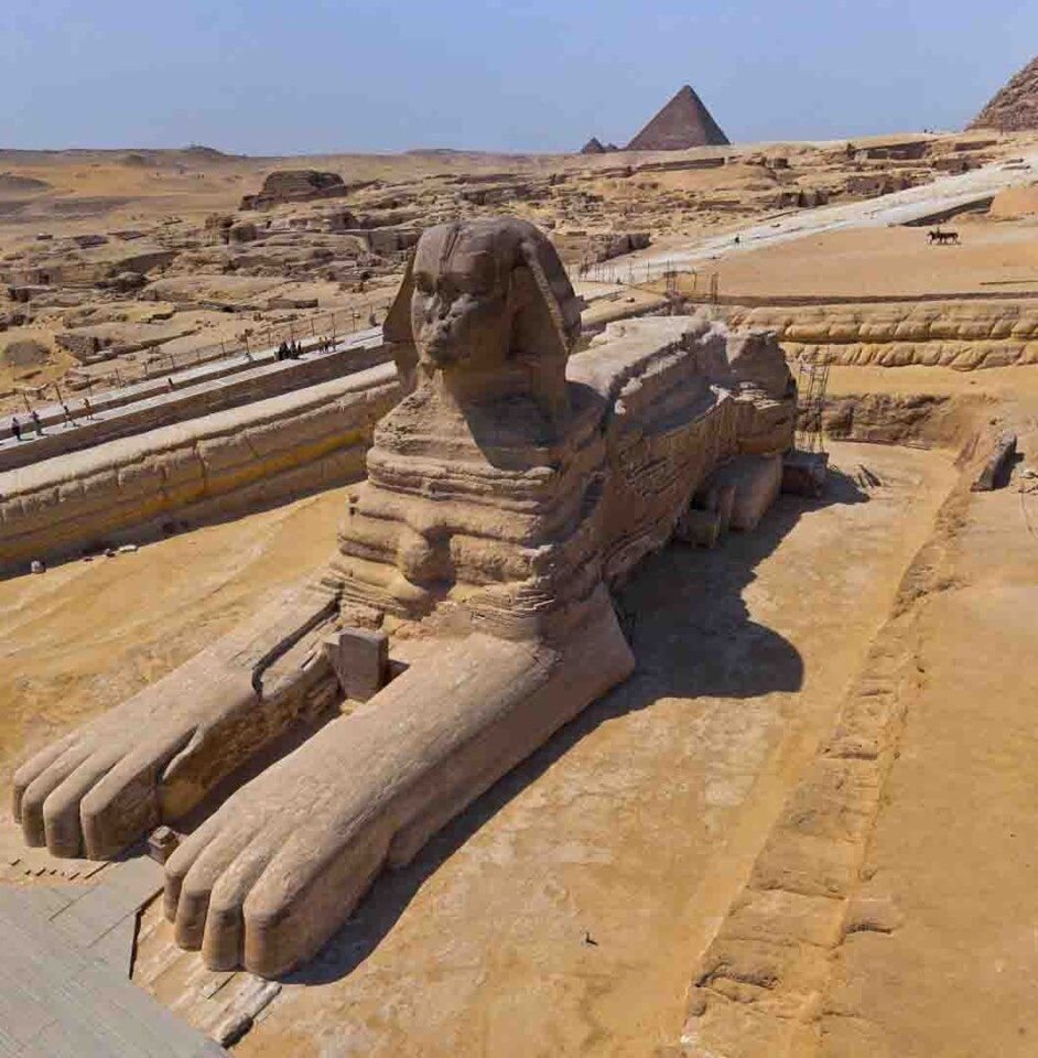 Сфинкс древнего Египта. Великий сфинкс Гизы. Сфинкс Египет 1860. Сфинкс скульптура древнего Египта.