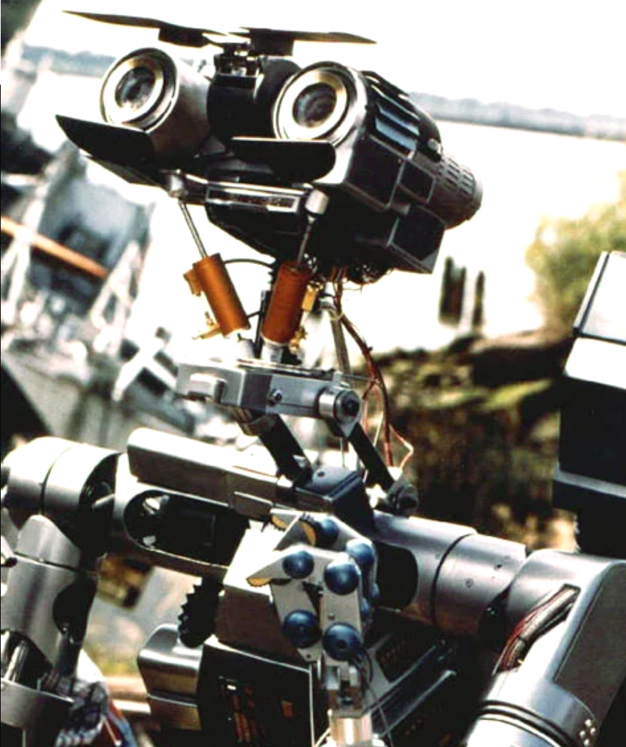 Robot short. Робот Джонни короткое замыкание 1986.