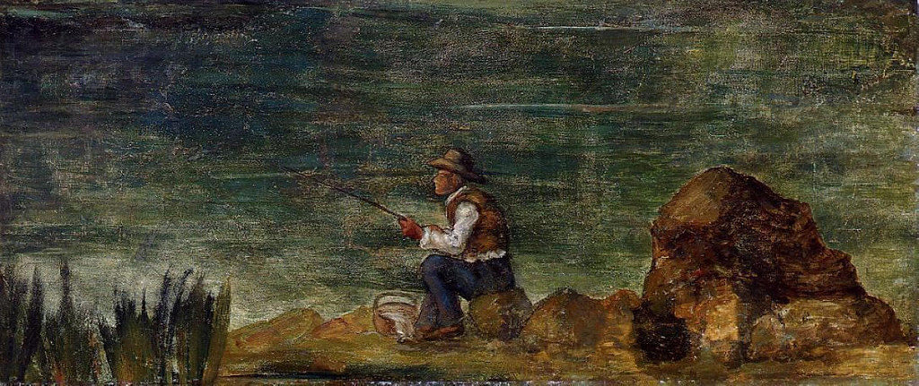 Fisherman on the Rocks, 1862-64