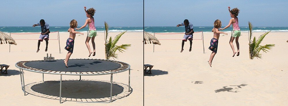 Любители амортизации в своей зоне комфорта (слева) и вне неё (справа). Фото: unsplash.com 