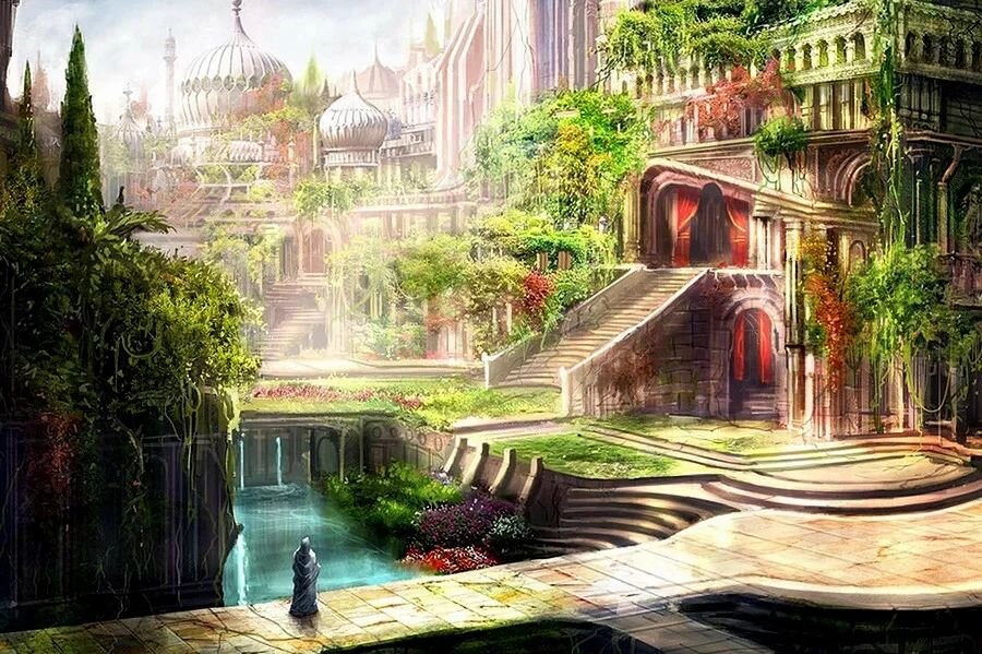 чудо света в древнем вавилоне. сады вавилона чудо света. висячие сады семирамиды семь чудес света. висячие сады семирамиды фэнтези. сады семирамиды чудо света.