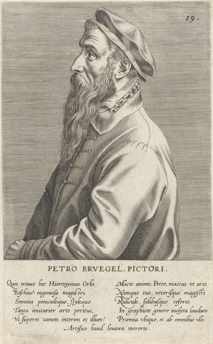 Предполагаемый портрет Брейгеля. Выполнен после его смерти. Источник: wikipedia.org
