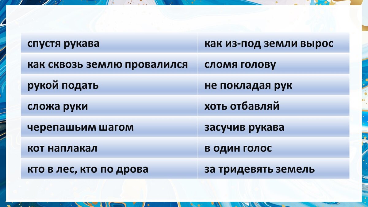 Как разнообразить работу над фразеологизмами на уроках в начальной школе |  Александра Ярченко: перевёрнутый класс | Дзен