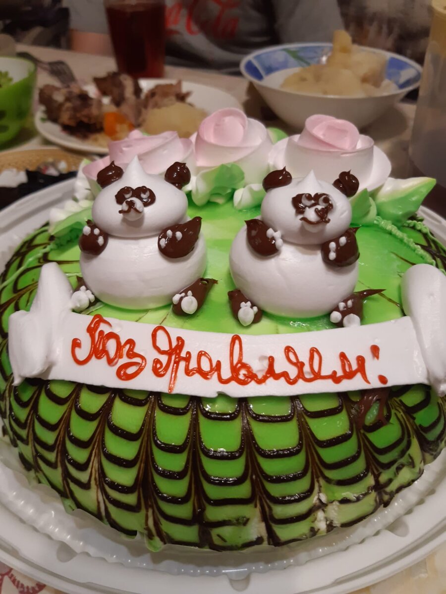 Вкусный торт. Был.