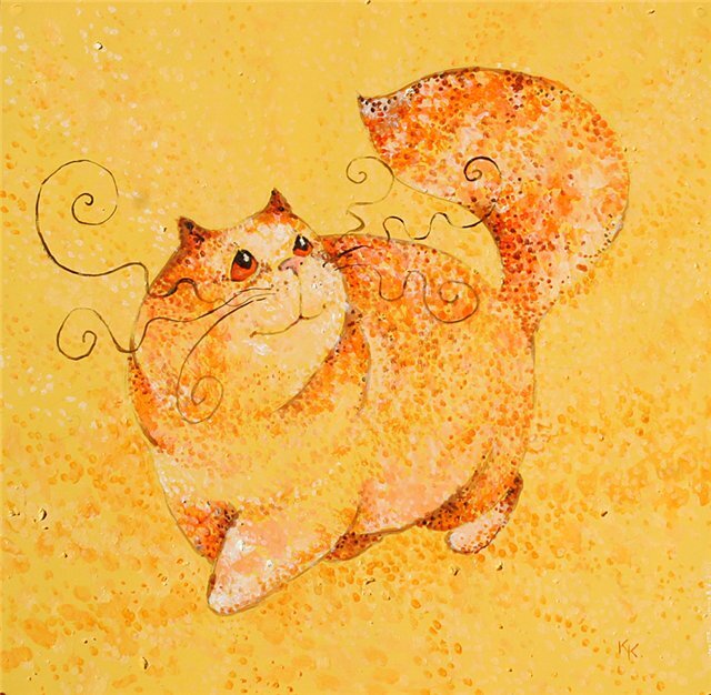 "Рыжик", художник Екатерина Куклачёва