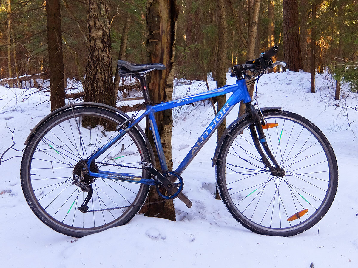 Мой велосипед для плохой погоды