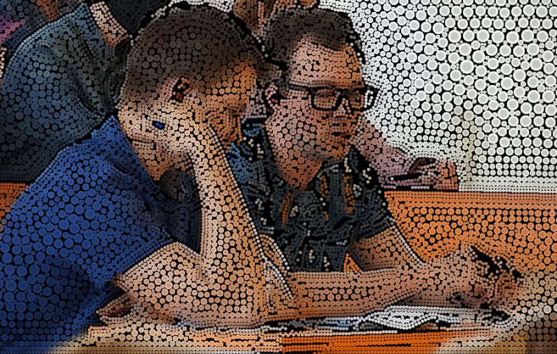 Обработанное фото из группы https://vk.com/math_yargu