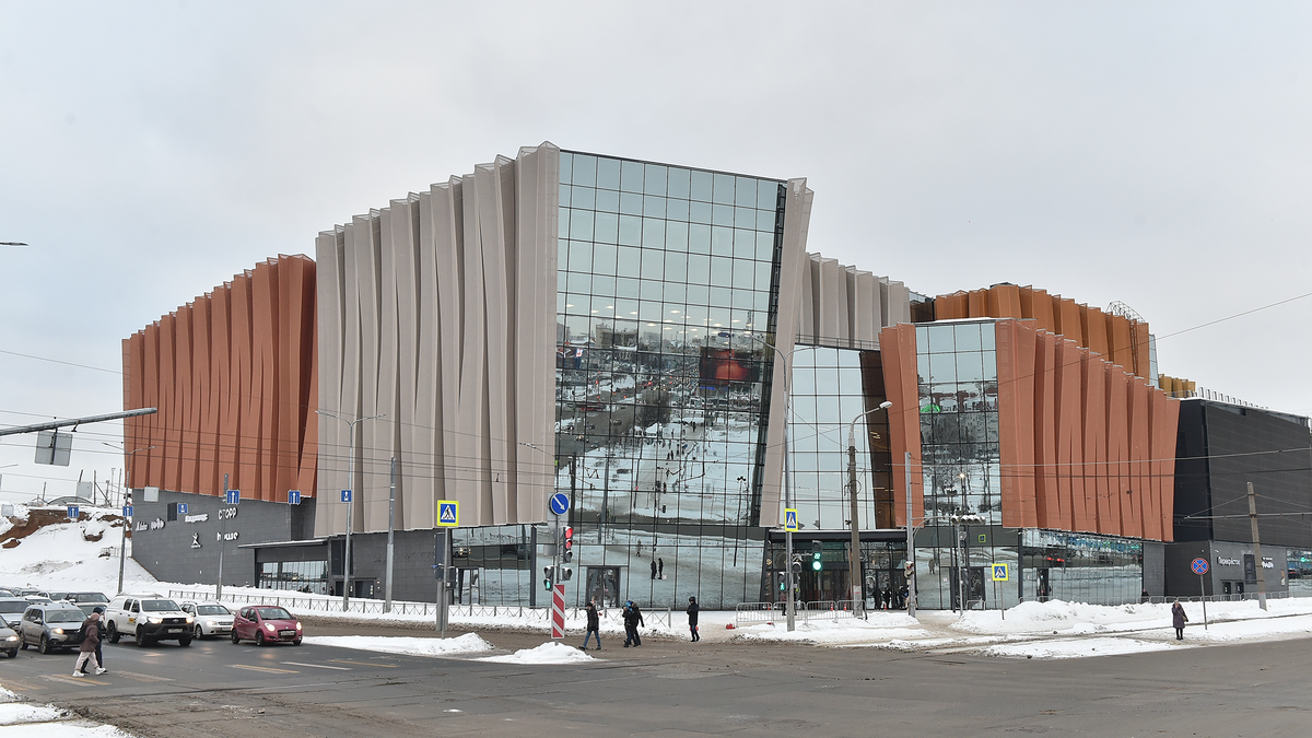 Новый торговый центр в Перми на эспланаде