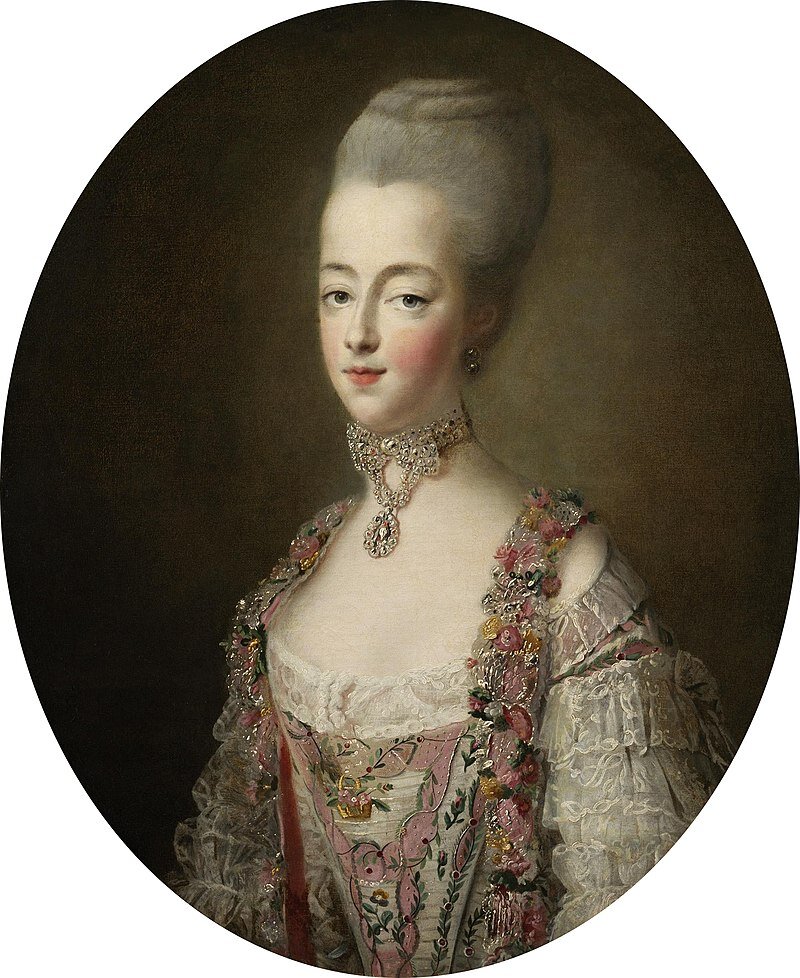 Мария-Антуанетта в 1772 году. Авторство: Друэ, Франсуа-Юбер. http://madameguillotine.files.wordpress.com/2010/03/ma-drouais.jpg, Общественное достояние, https://commons.wikimedia.org/w/index.php?curid=13359250