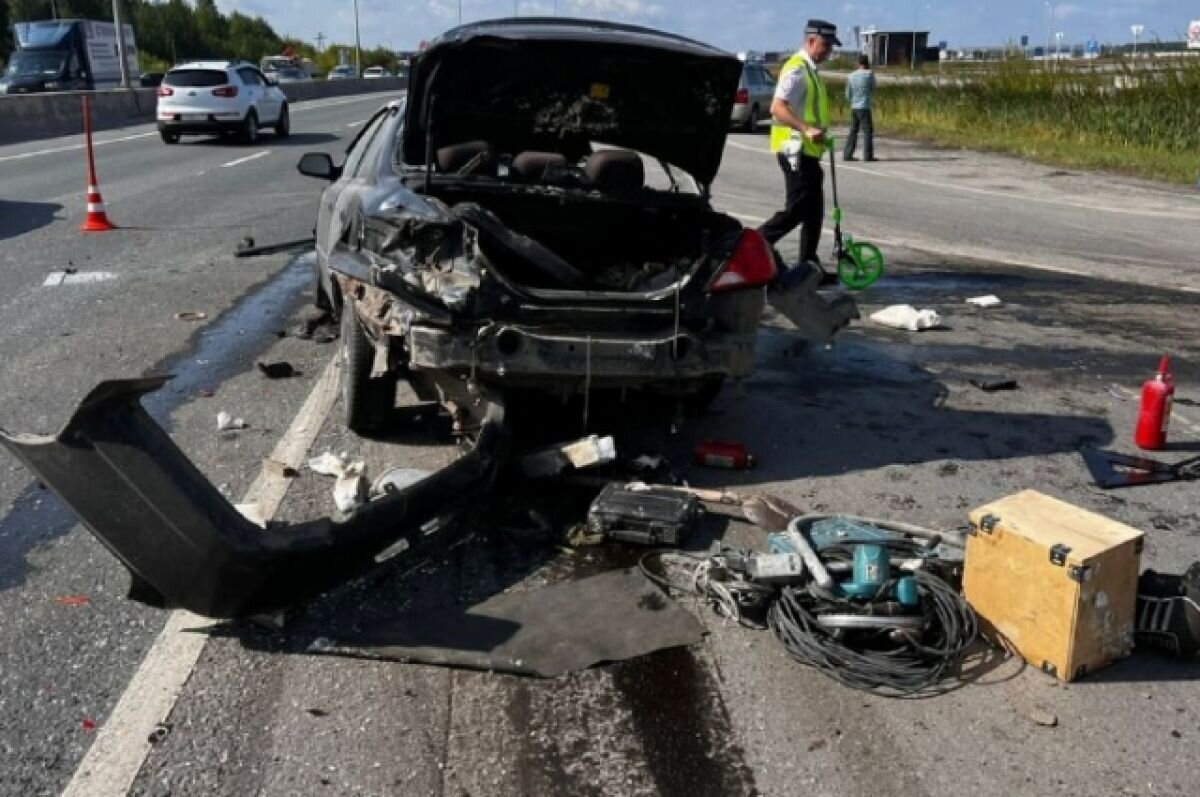    Пассажир KIA скончался после ДТП на объездной в Тюмени