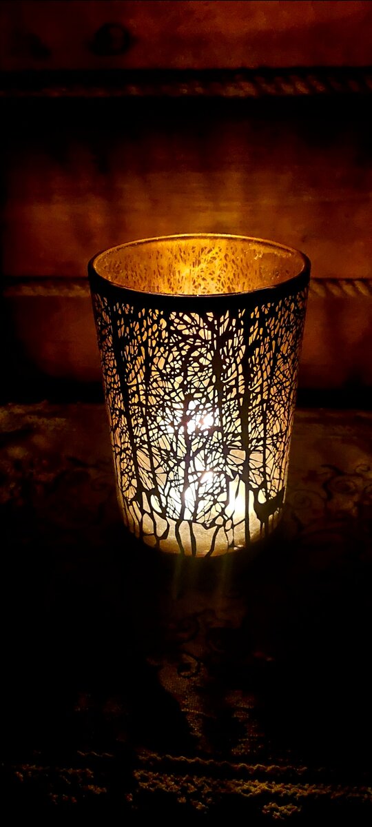 Мой страх грозы  остался в этой лампе со свечами внутри. Вещь. Рекомендую). 