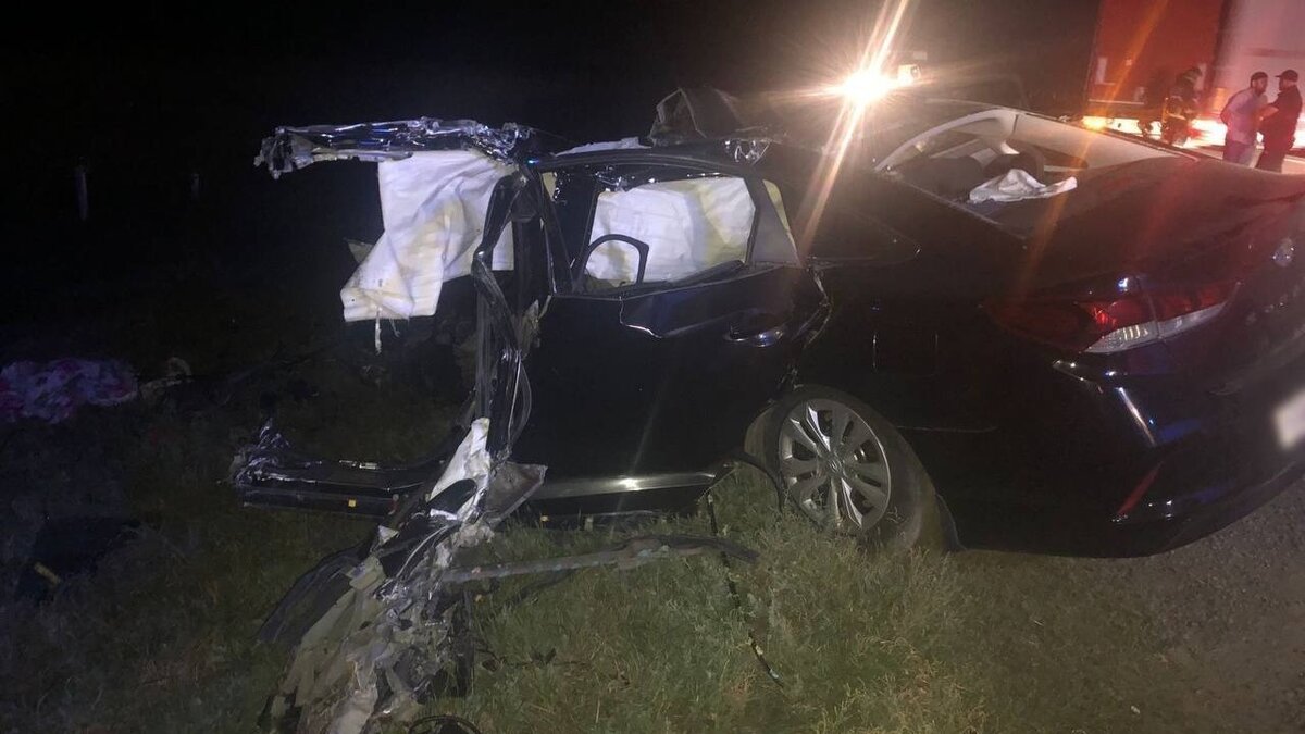     Трое детей погибли накануне в массовом ДТП с фурами в Волгоградской области, сообщает региональное ГУ МВД.