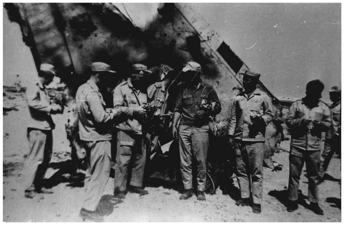 У сбитого израильского Фантома. Автор не известен.