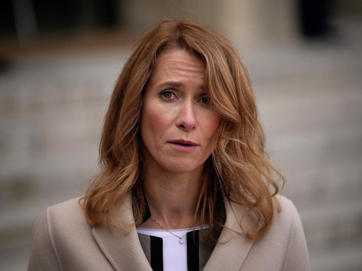    Премьер-министр Эстонии Кая Каллас© AP Photo / Christophe Ena