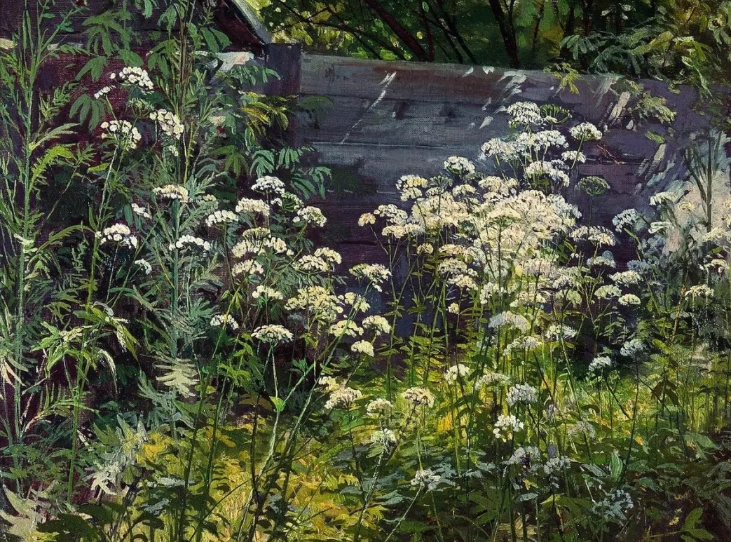 Сныть-трава. Парголово, 1884 год. Иван Иванович Шишкин