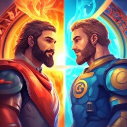 Дзен и Телеграм. Сгенерировано в Яндекс. Шедеврум