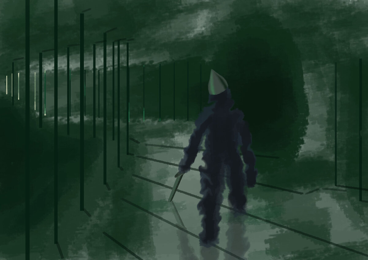 Получилось немножко светлее, чем было во сне