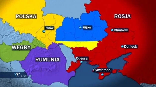 Кто разделит территорию Украины в случае ее краха?